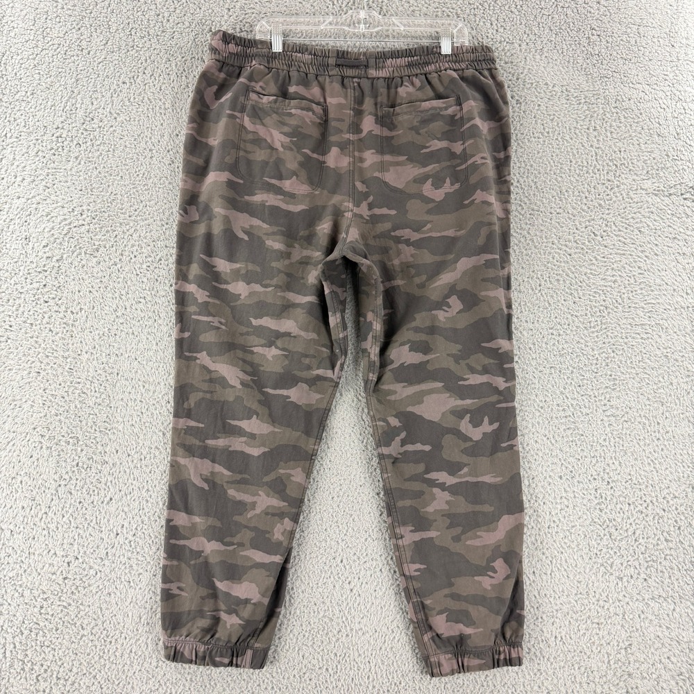 Athleta Camo Farallon Jogger Womens 18 Brown Camouflage Drawstring Pull On Pants - Picture 8 of 13